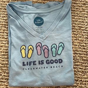 Life is good summer T shirt
